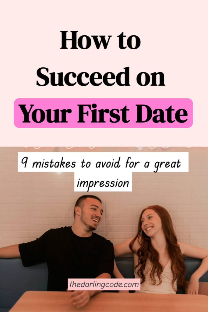 first date mistakes