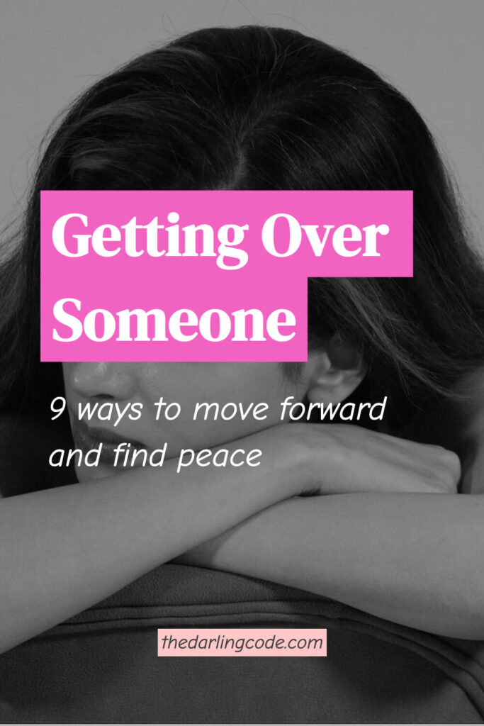 getting over someone