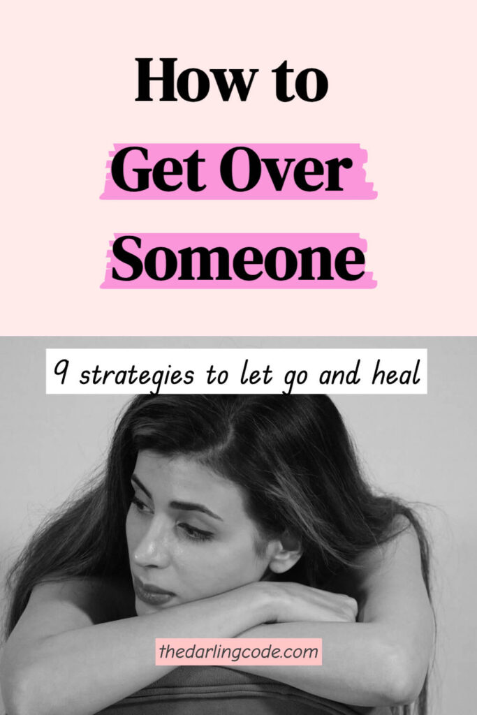 getting over someone