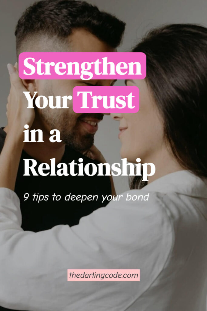 how to build trust in a relationship