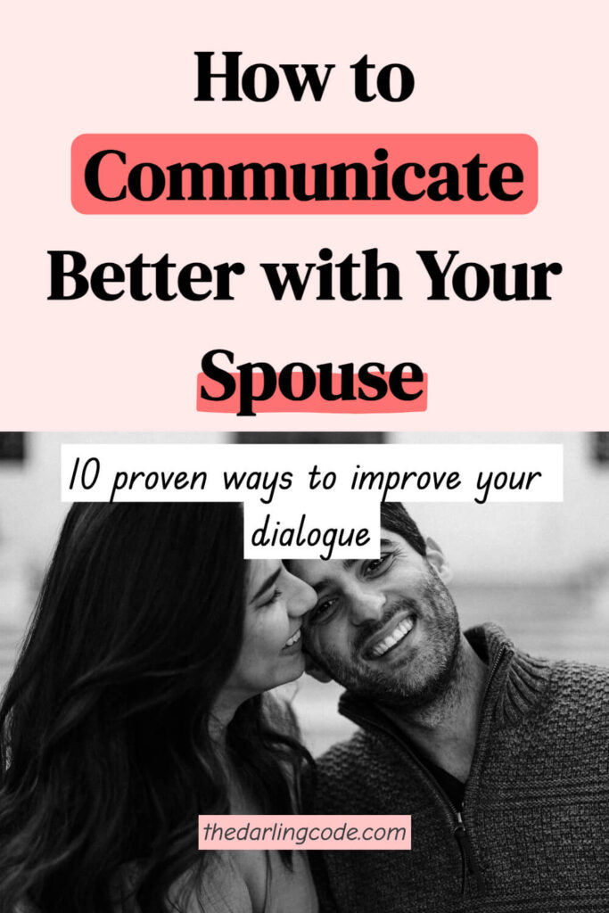 How to Communicate Better With Your Spouse