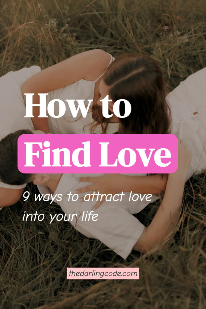 how to find love