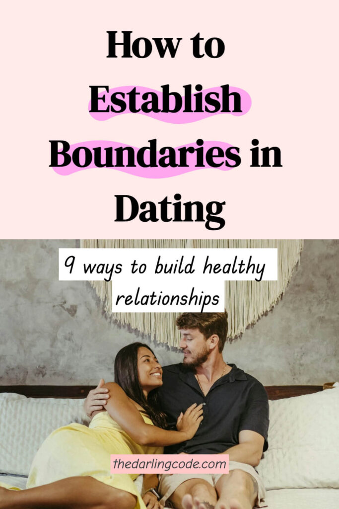how to set boundaries in dating