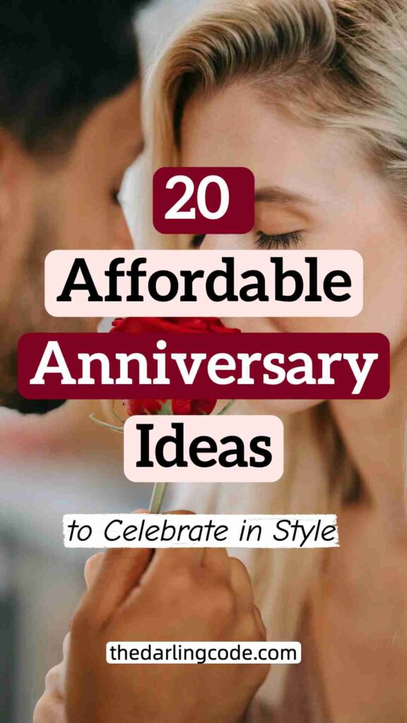 budget friendly anniversary ideas