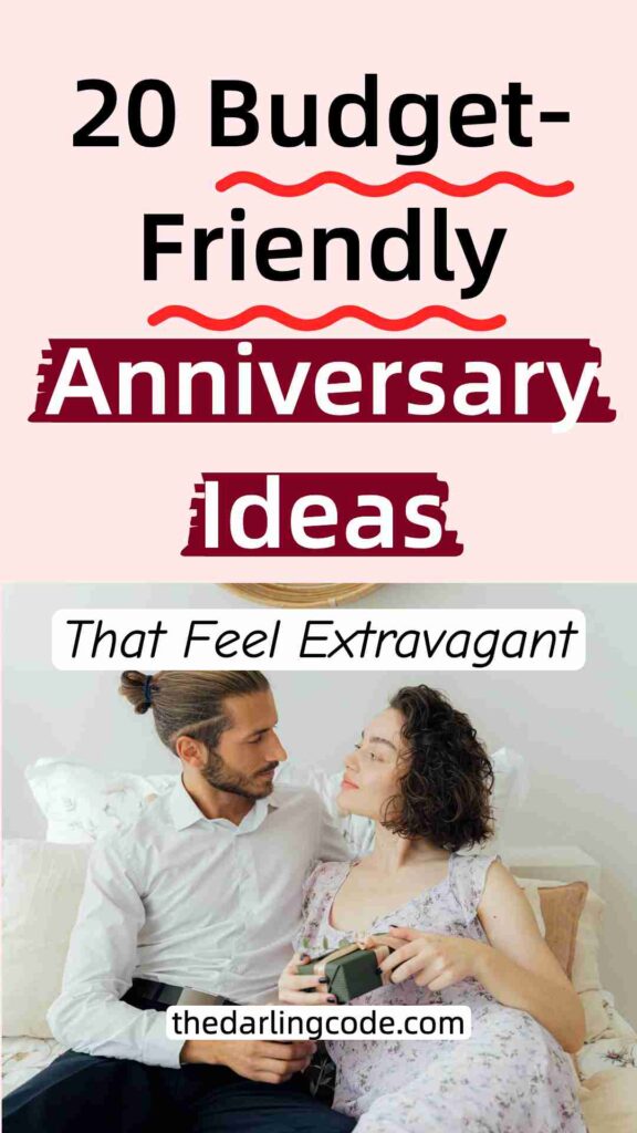 budget friendly anniversary ideas