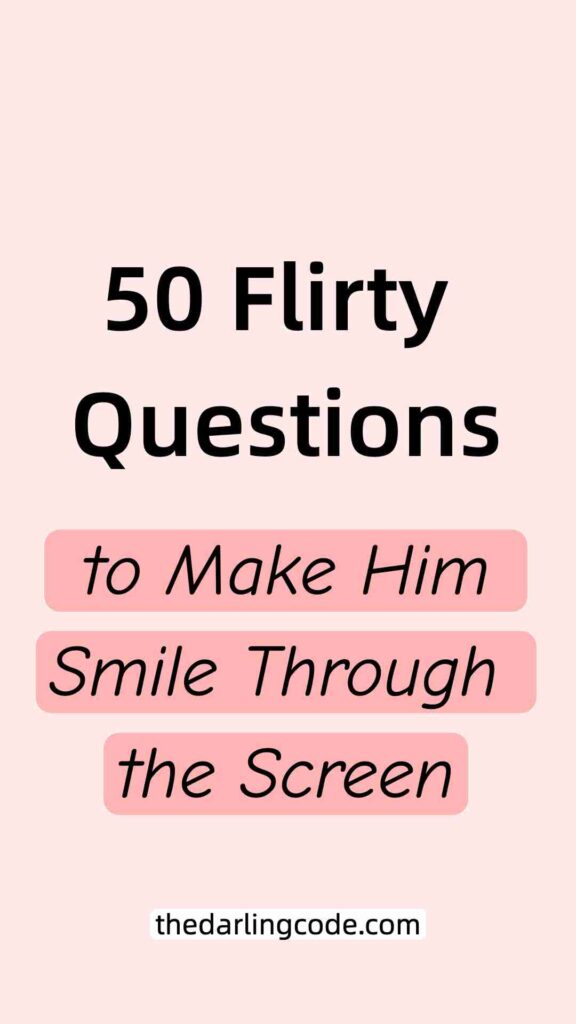 flirty questions