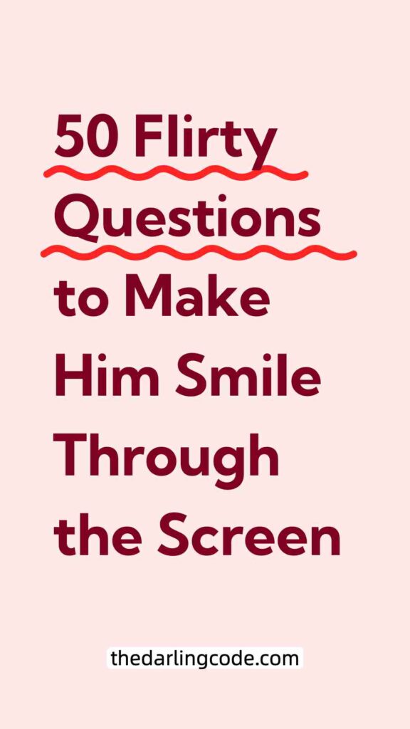flirty questions