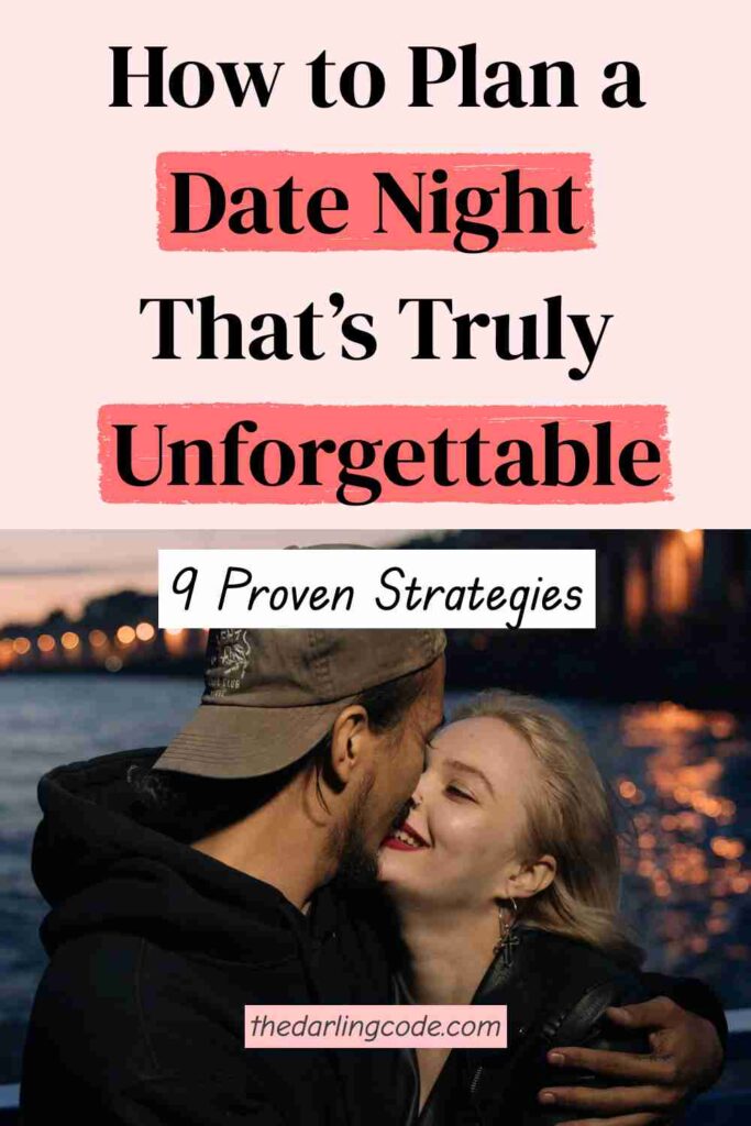 how to plan a date night