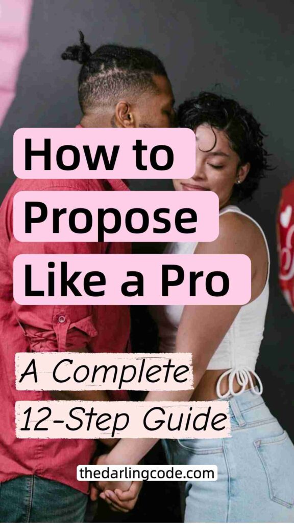 how to propose