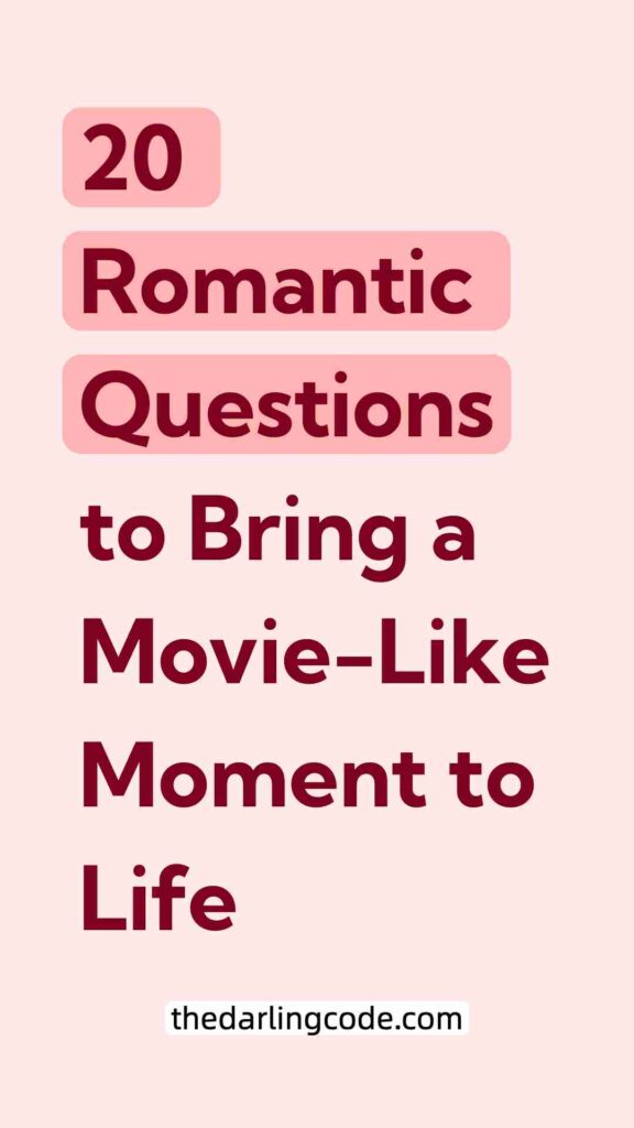 romantic questions