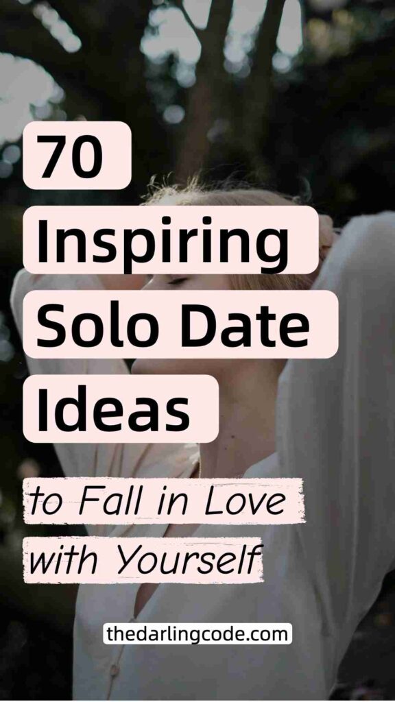 solo date ideas