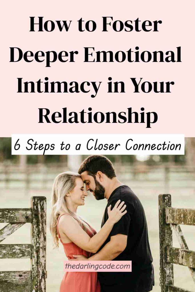 Ways to Increase Emotional Intimacy With Your Partner