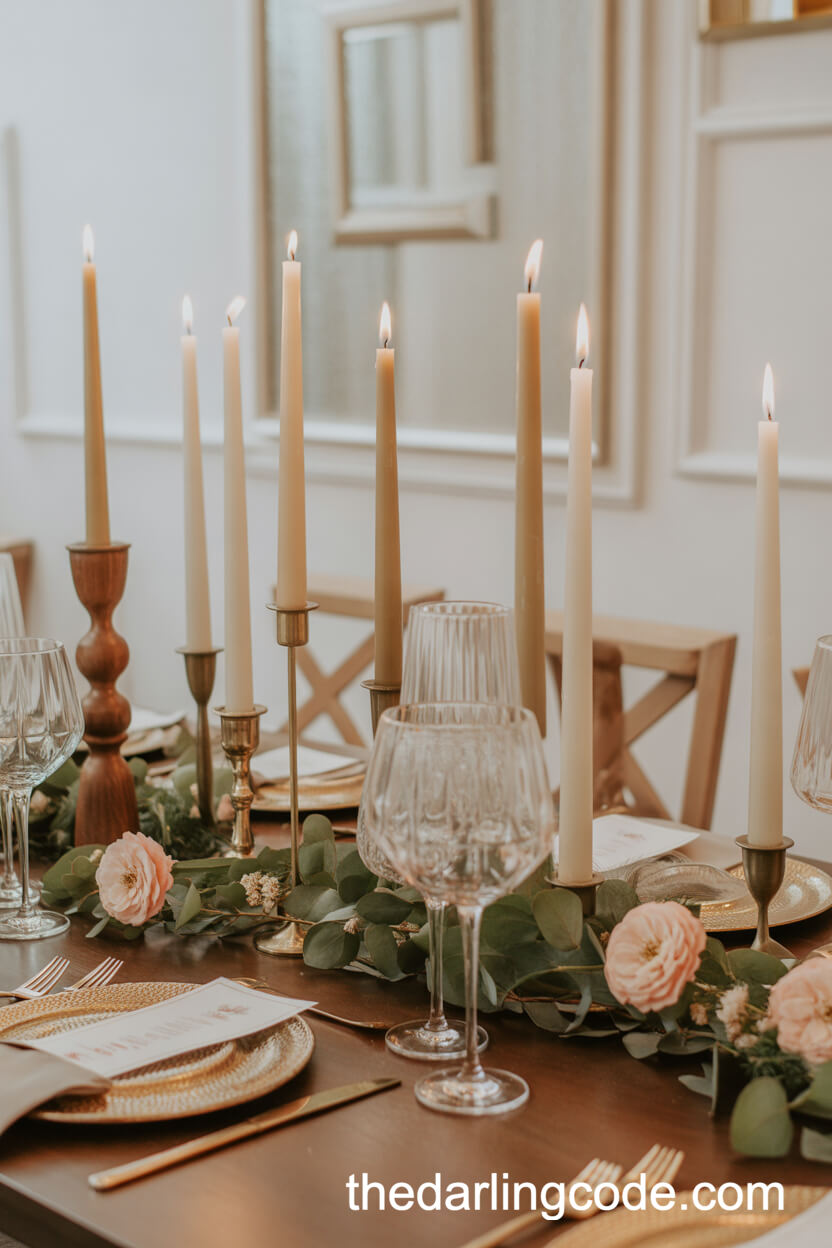 boho wedding table decorations