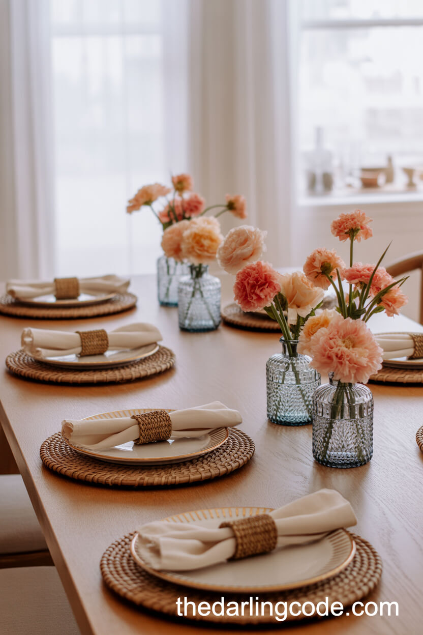 boho wedding table decorations