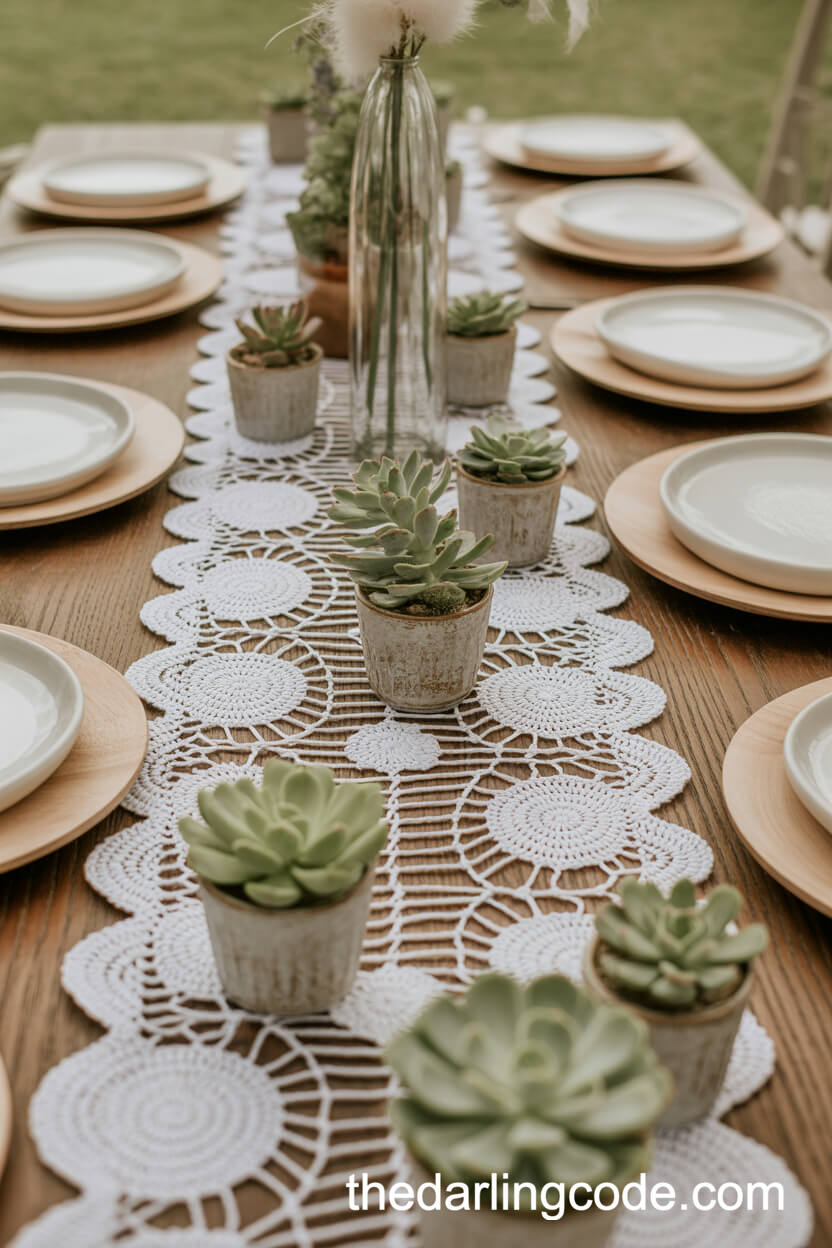 boho wedding table decorations