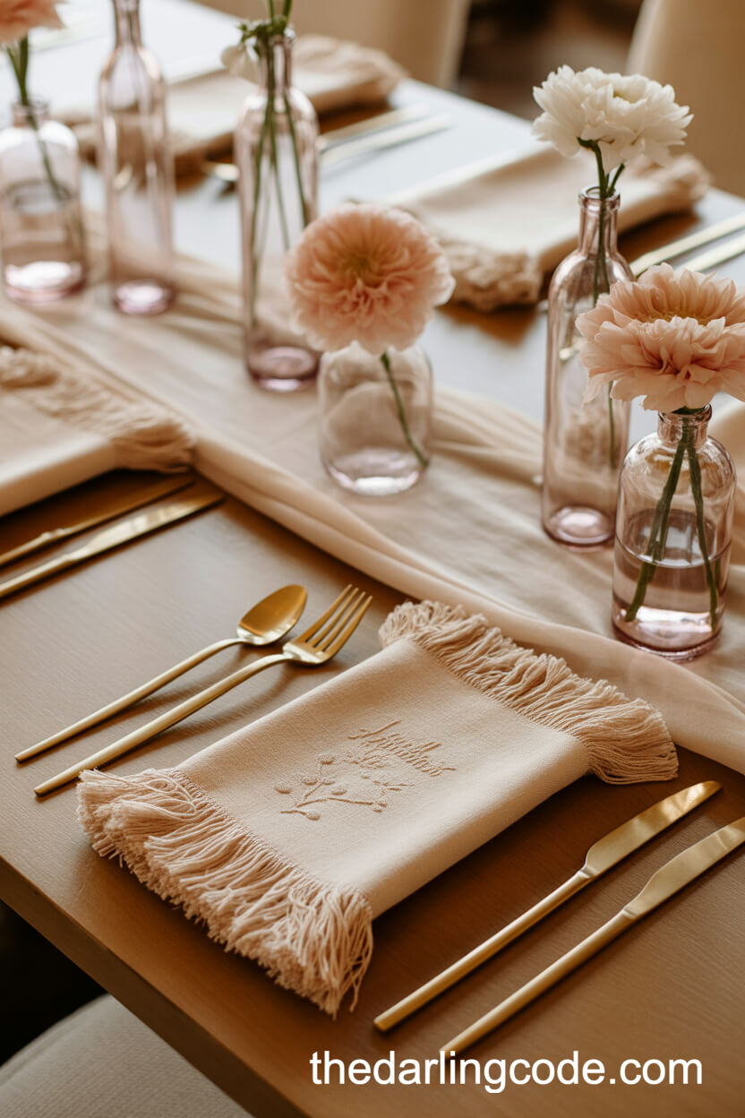 boho wedding table decorations