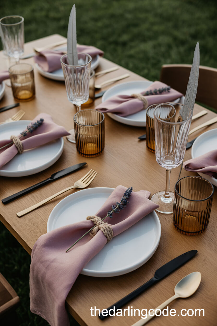 boho wedding table decorations