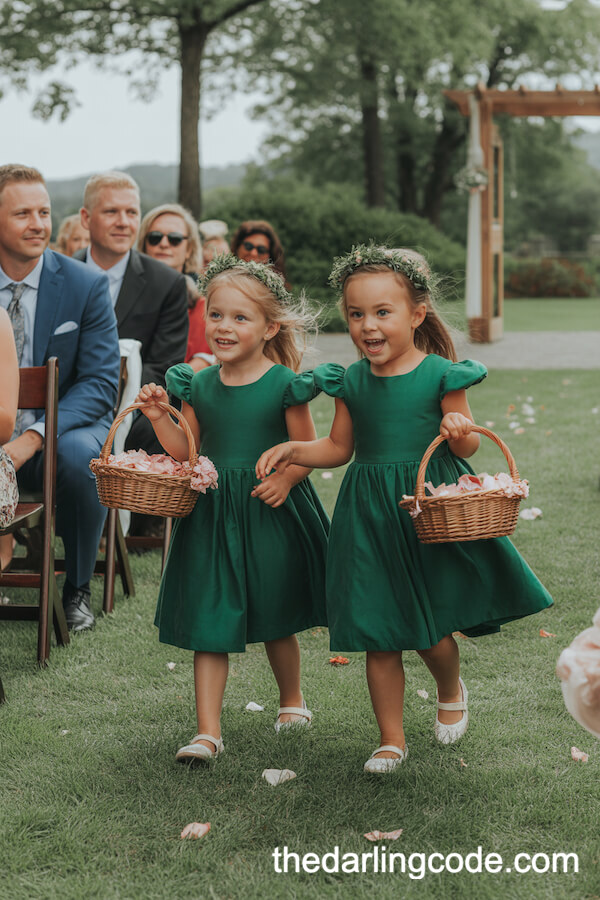 emerald green wedding theme ideas