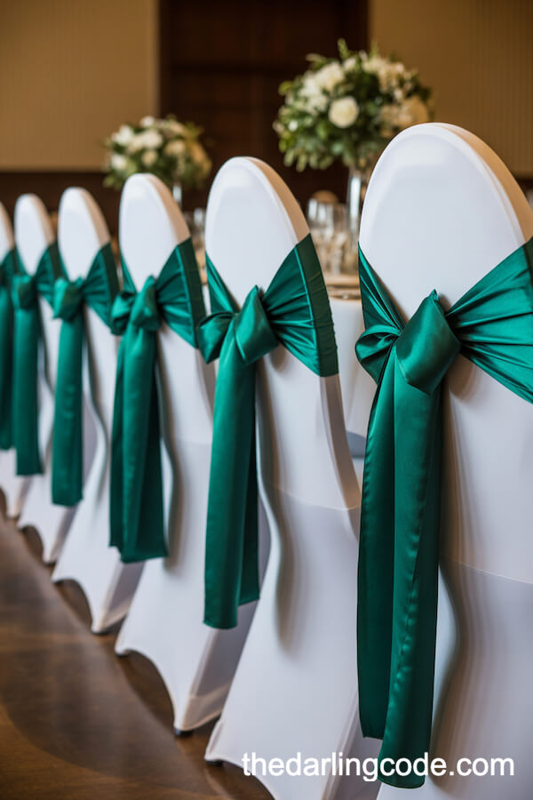 emerald green wedding theme ideas
