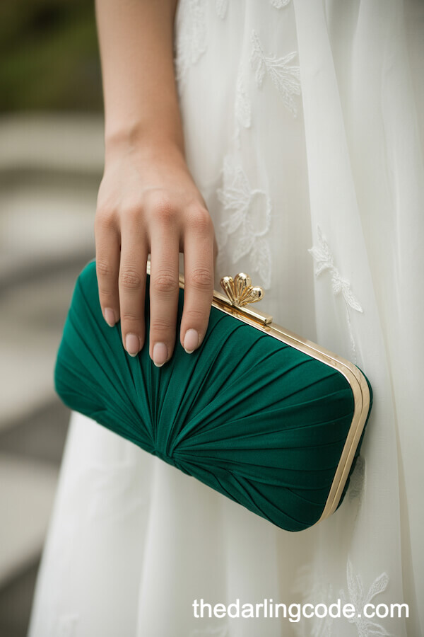 emerald green wedding theme ideas
