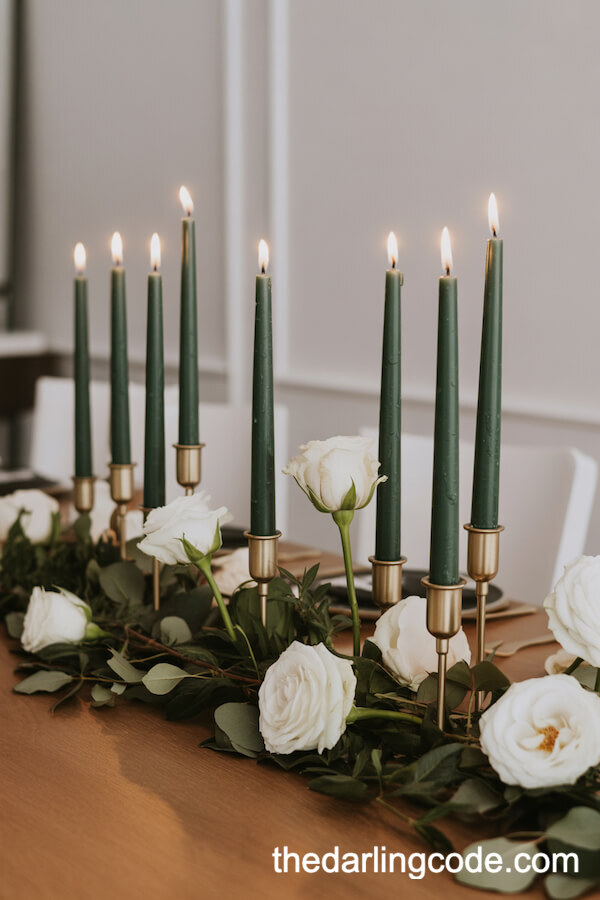 emerald green wedding theme ideas