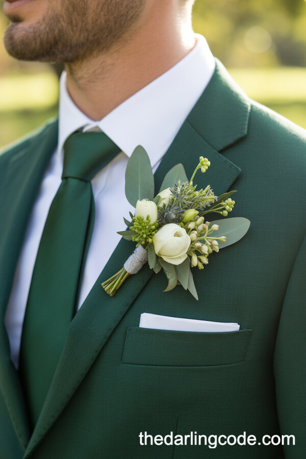 emerald green wedding theme ideas