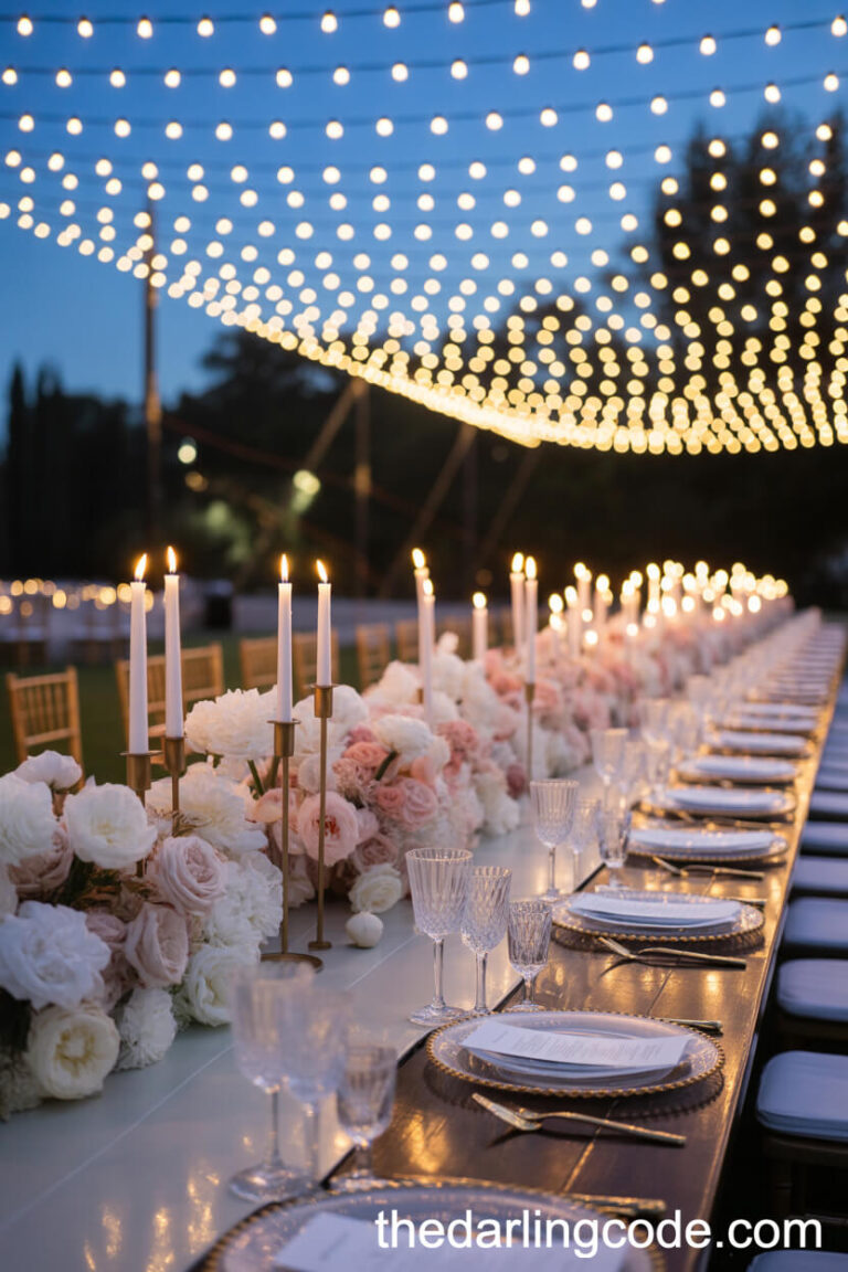 elegant wedding reception ideas