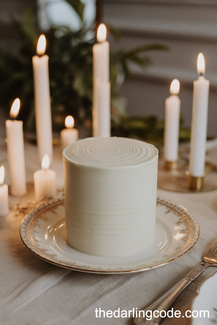 Mini White Cake for Intimate Micro Weddings