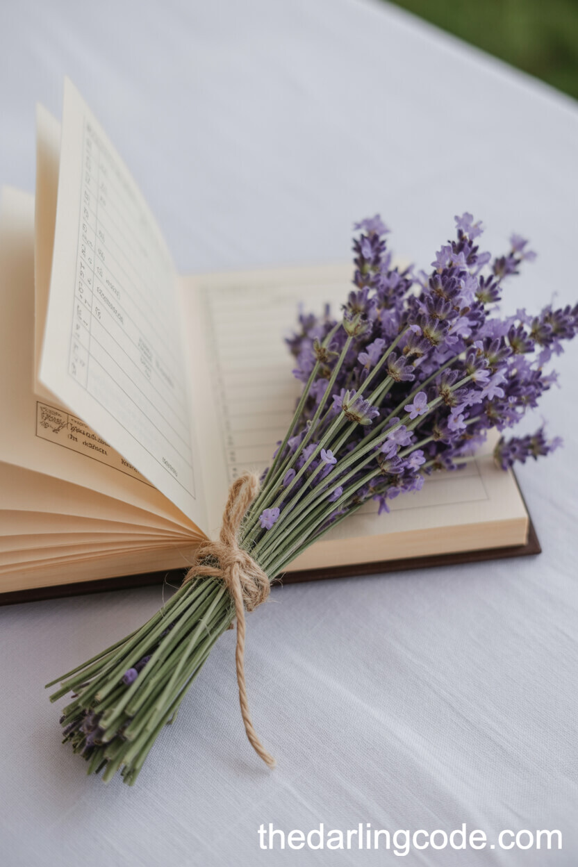 Lavender Simplicity: Fragrant Lavender Stems