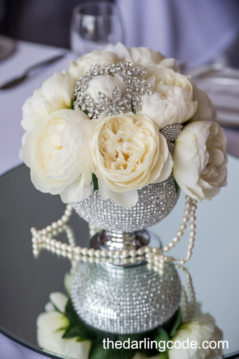 winter wedding centerpieces