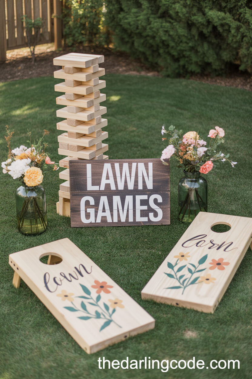 Classic Lawn Games For Reception Fun