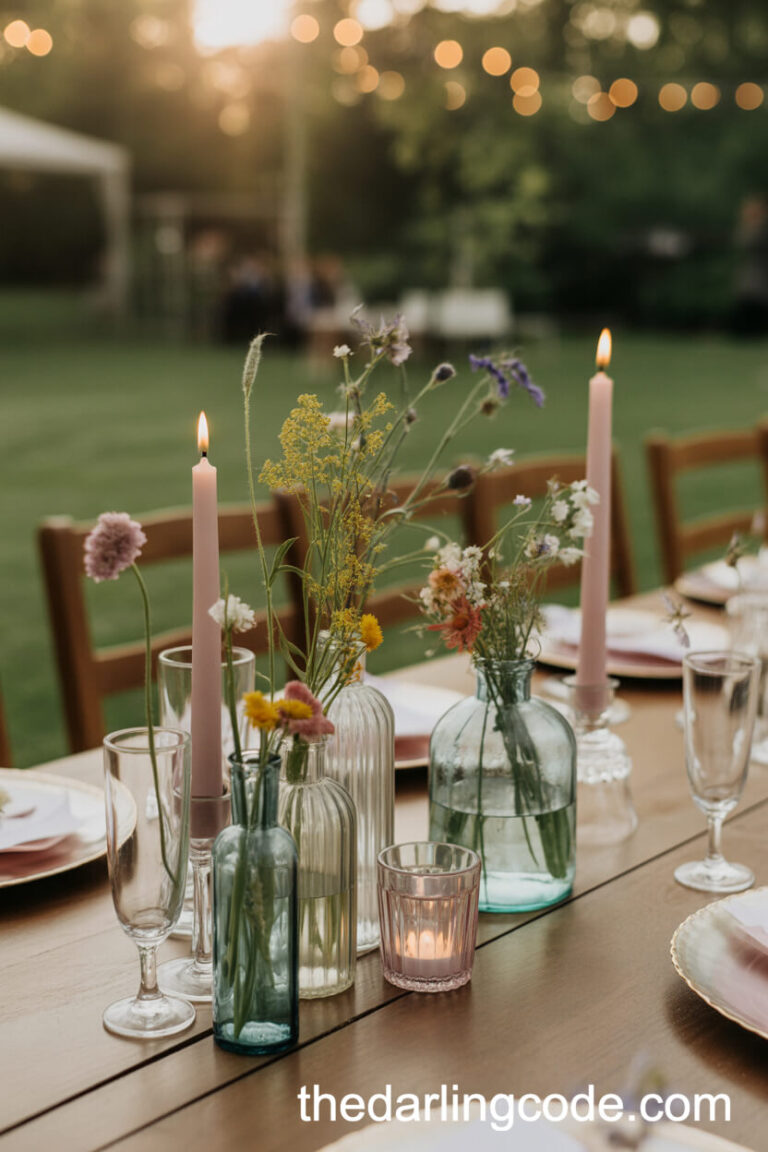 backyard wedding reception ideas