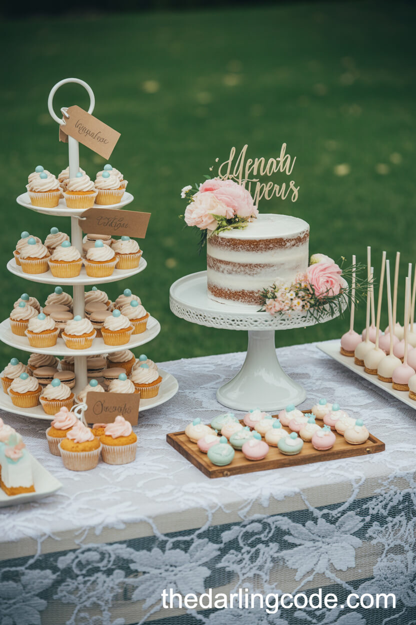 Whimsical Dessert Table Display