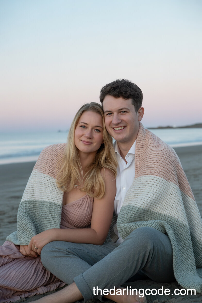 Cozy Blanket Cuddle At Dusk