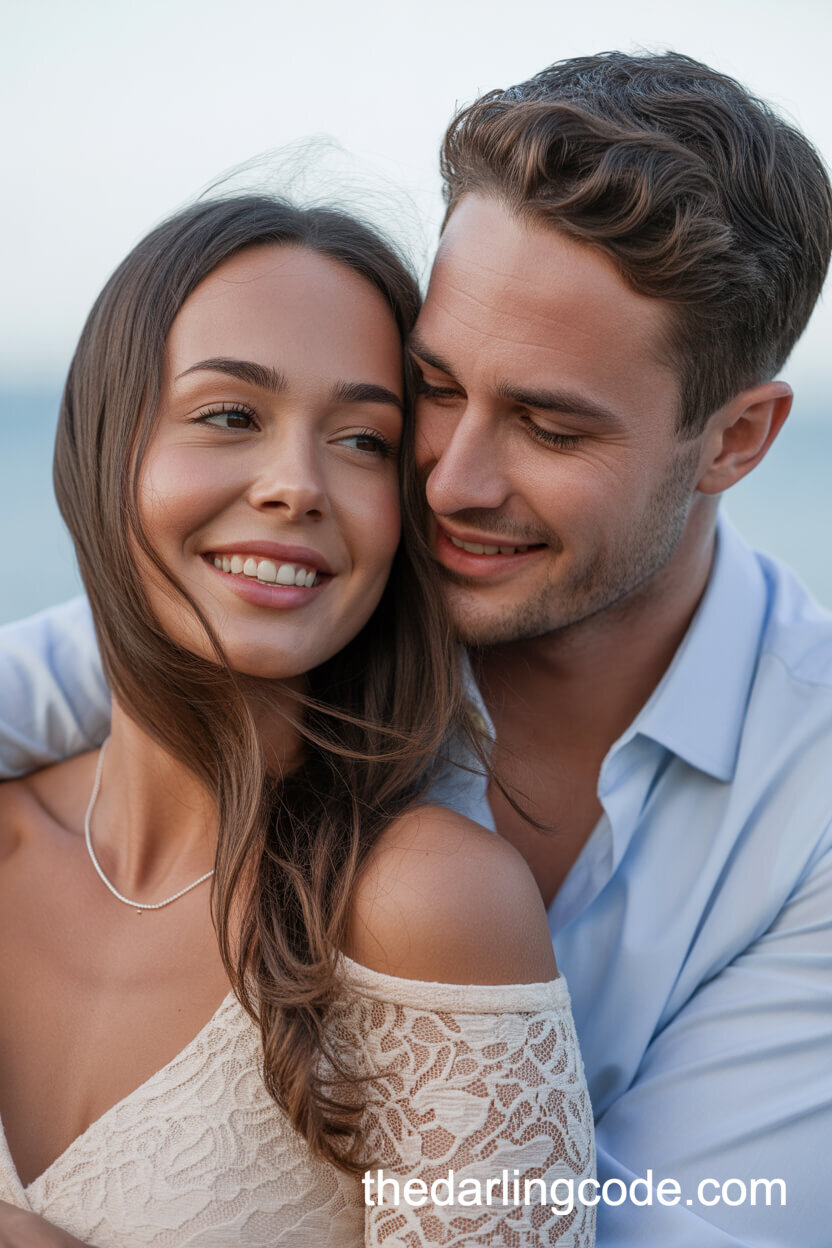 Sweet Hug From Behind