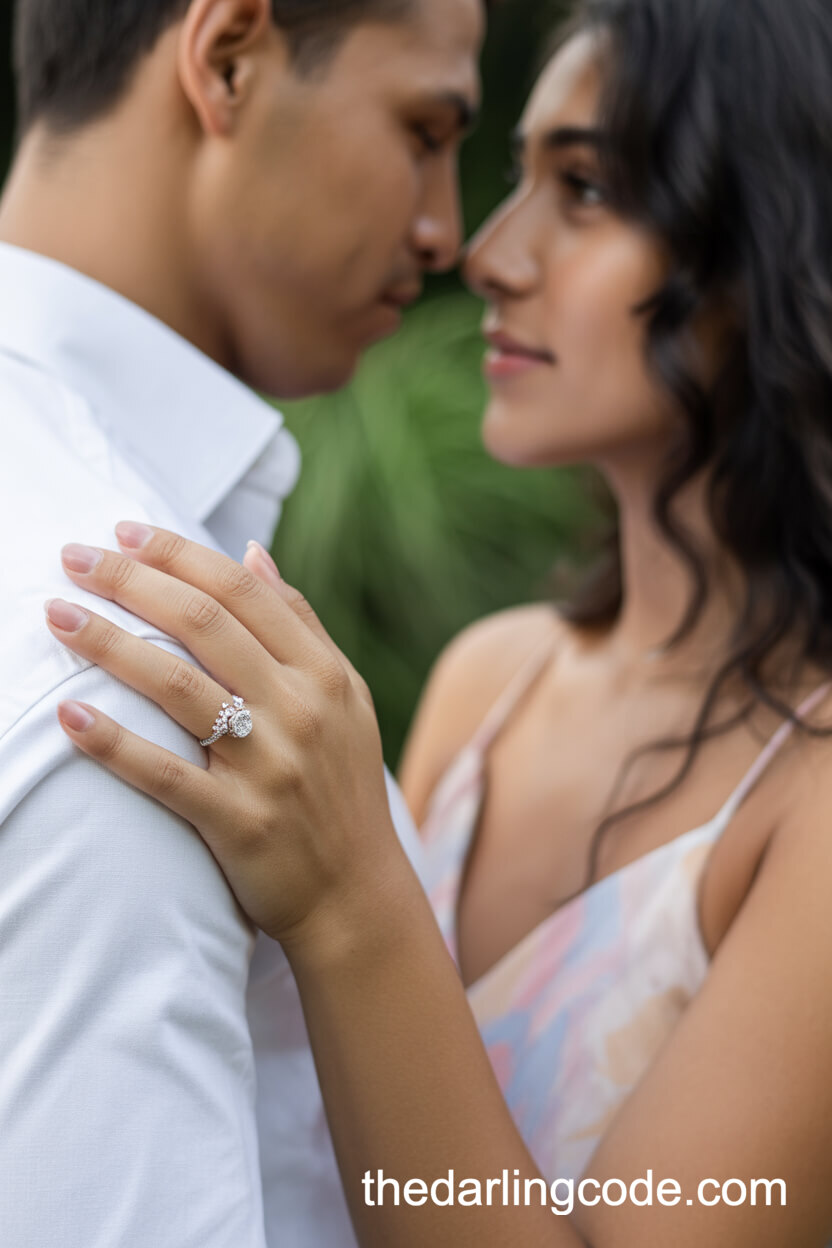 Elegant Ring Detail Shot