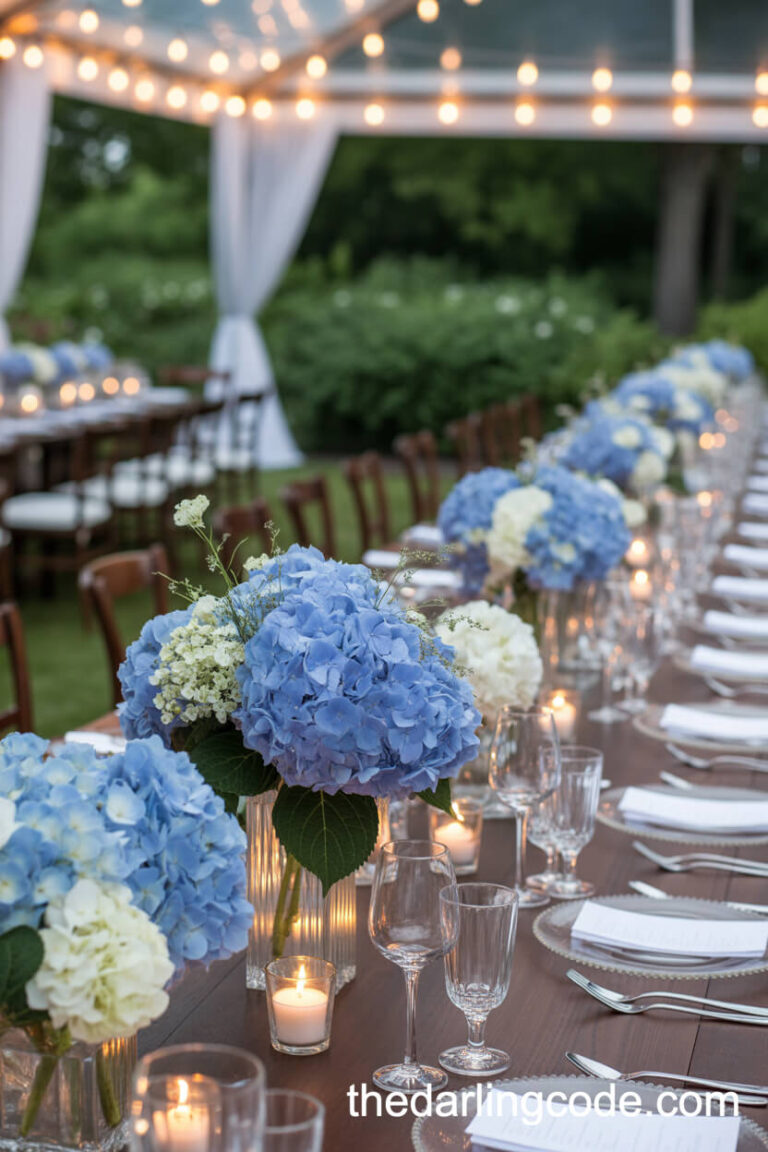 blue summer wedding ideas
