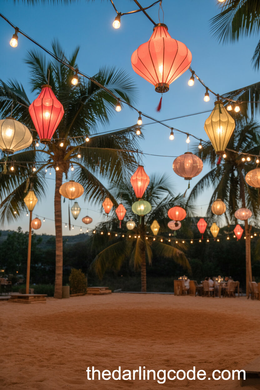 Moroccan Lantern Dance Floor