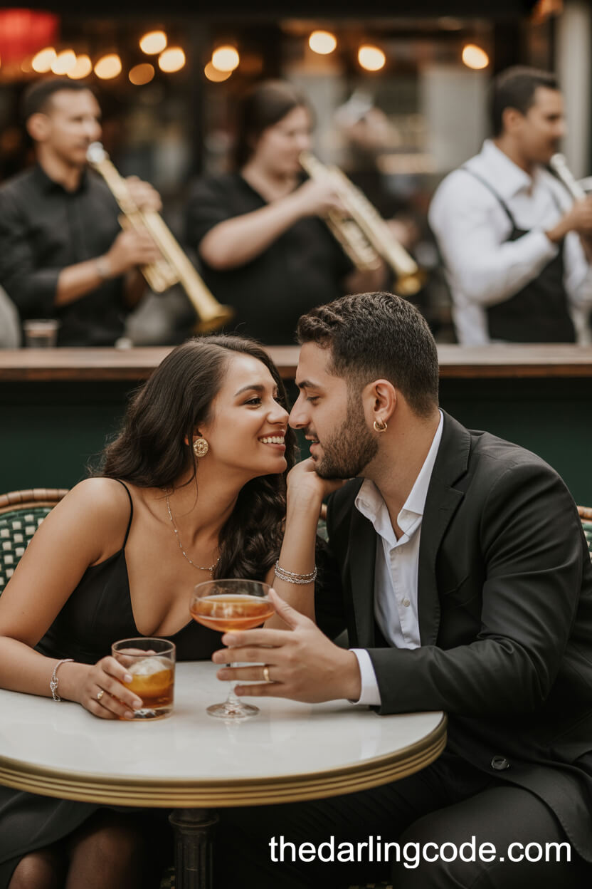 Whispered Secrets At A Jazz Bar