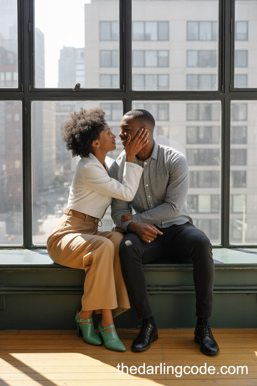 Snuggling By The Loft Window