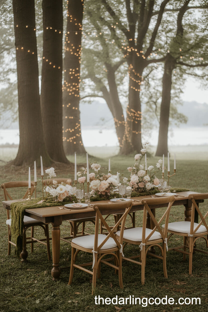 Woodland Romance Engagement Party Theme