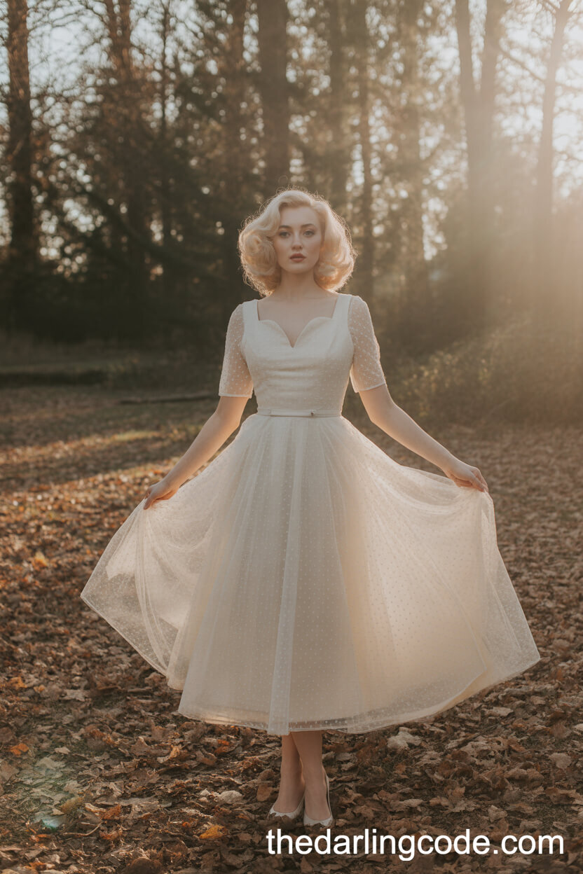 Vintage Hollywood Glam Wedding Dress