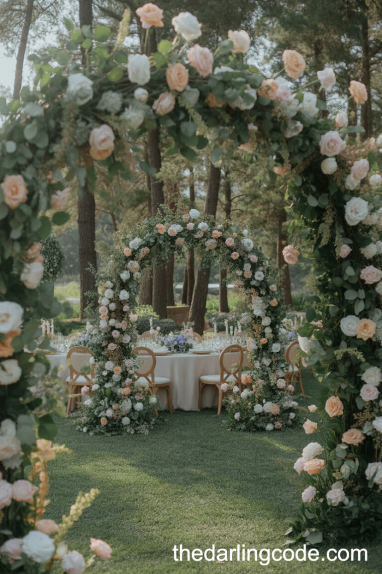 forest wedding reception ideas