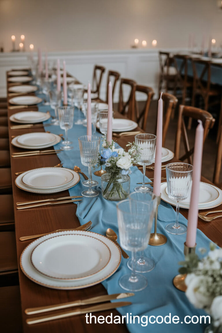 French blue wedding ideas