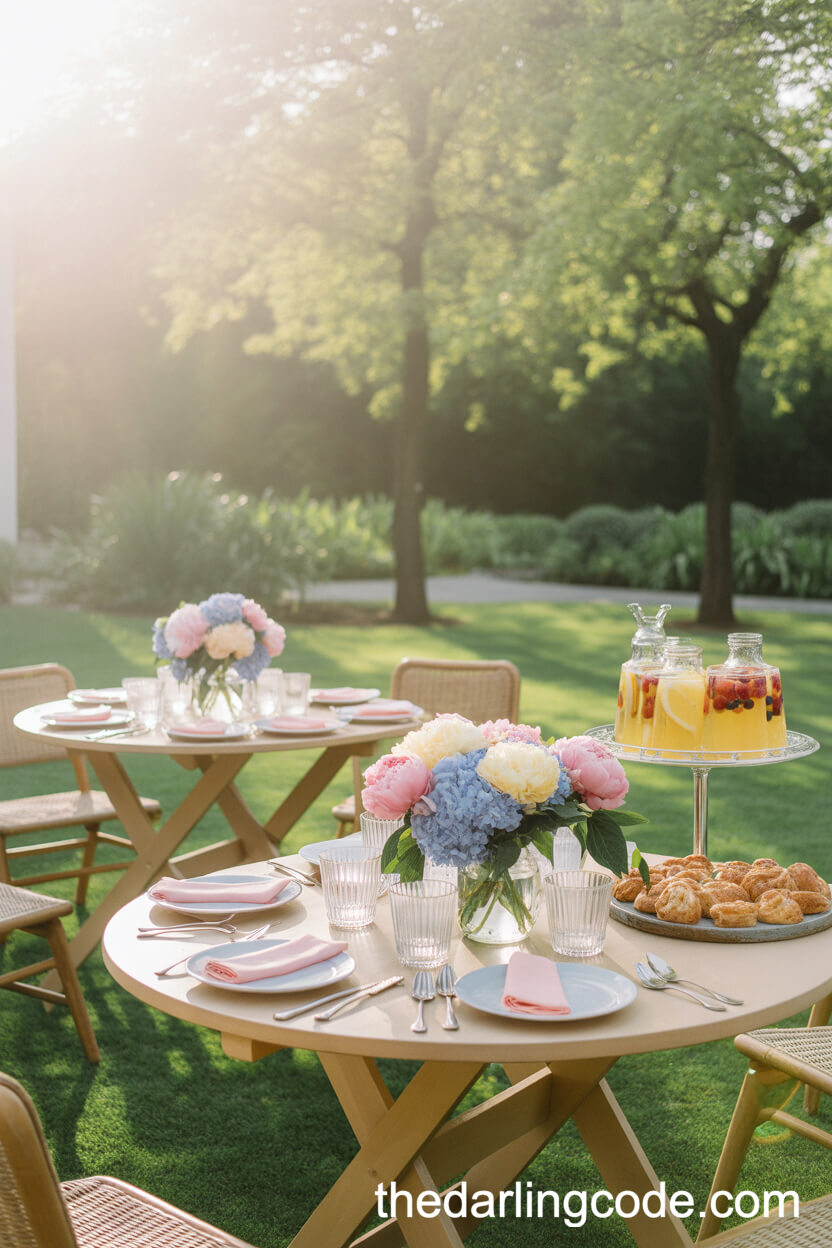 Sunlit Garden Brunch Wedding