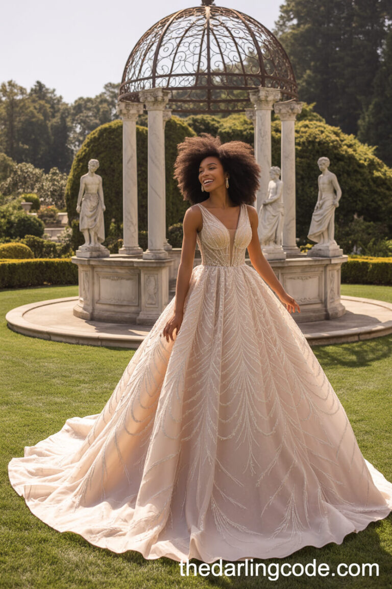 garden wedding dresses