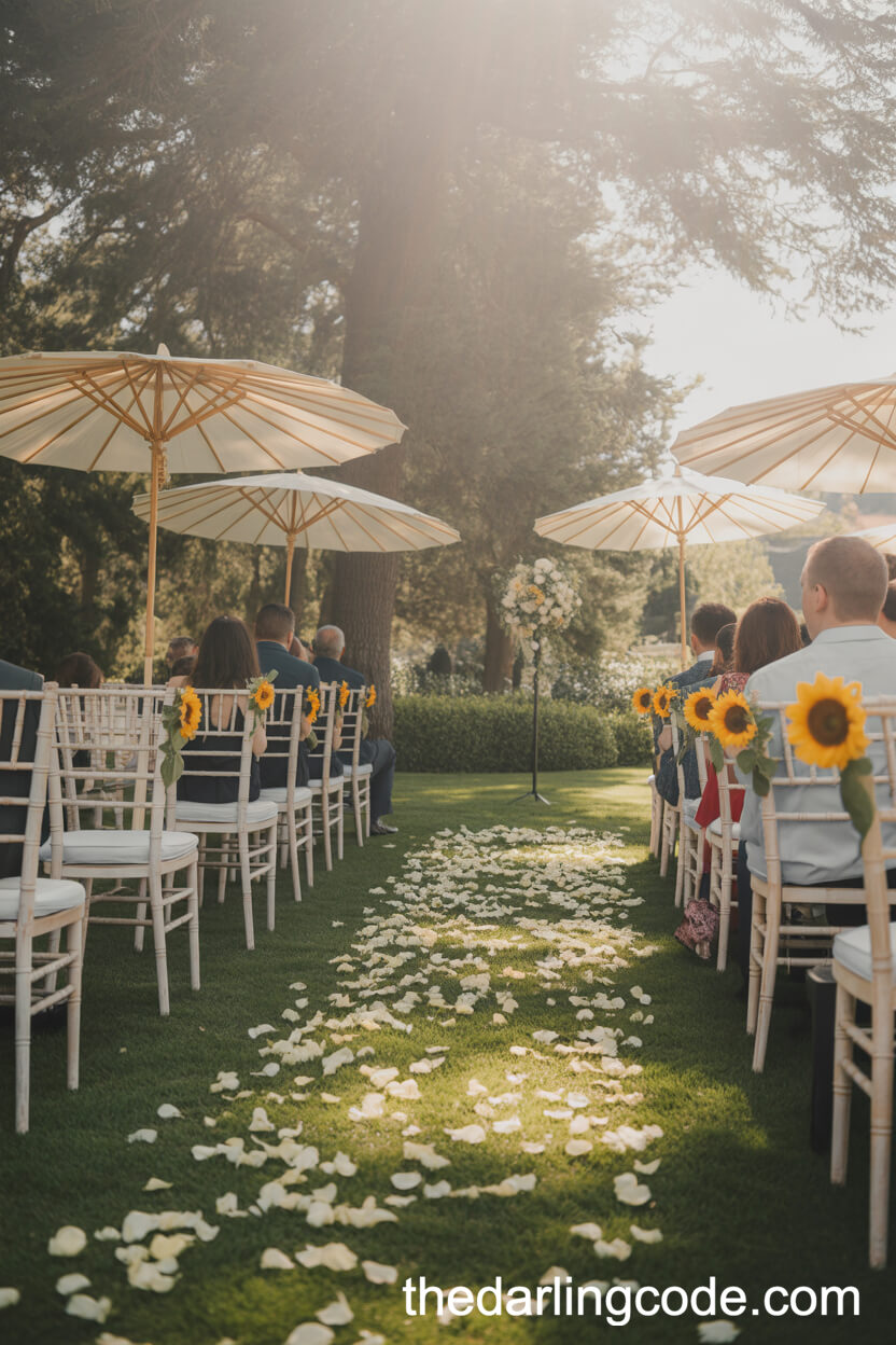 Ivory And Sunflower Yellow