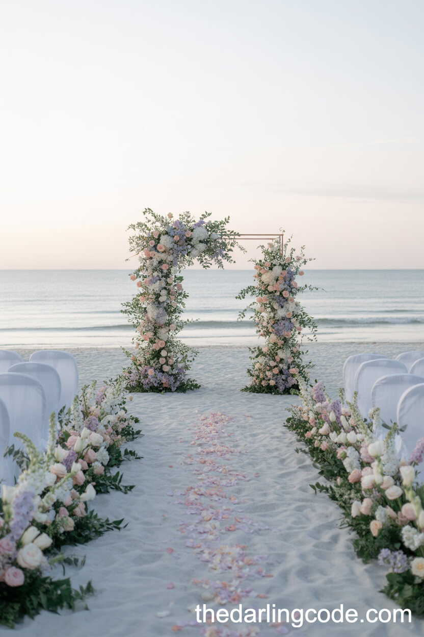Ethereal Spring Wedding With Pastel Flowers And Greenery