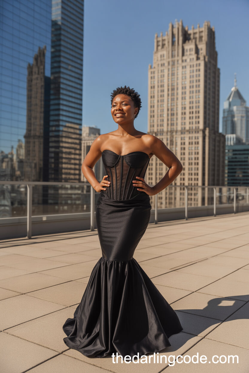 Corset-Back Mermaid Wedding Dress