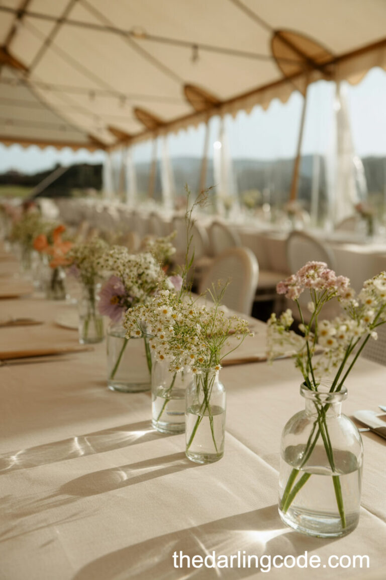 minimalist wedding decor ideas